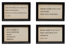 Load image into Gallery viewer, Wood Wall Decor with Saying - 8 Styles