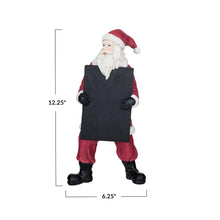 Load image into Gallery viewer, Santa Stand w/ Chalkboard