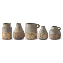 Load image into Gallery viewer, Ceramic Pot w/Gray Glazed Top