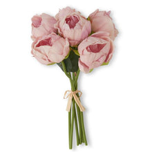 Load image into Gallery viewer, 12 Inch Real Touch Peony Bundle (6 Stem)