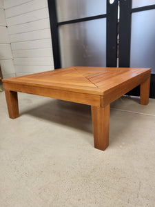 Square Wooden Outdoor Coffee Table