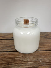 Load image into Gallery viewer, Scented Candle in Glass Jar w/ Black Lid