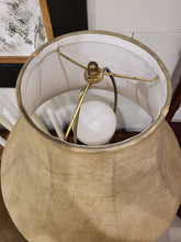 Load image into Gallery viewer, Wood and Metal Table Lamp
