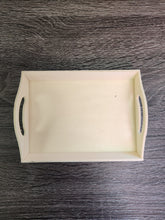 Load image into Gallery viewer, Small Wooden Decor Tray