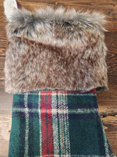 Load image into Gallery viewer, 14"H Fabric Flannel Stocking