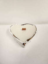 Load image into Gallery viewer, Scented Candle in Heart-Shaped Wood Bowl
