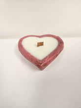 Load image into Gallery viewer, Scented Candle in Heart-Shaped Wood Bowl