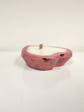 Load image into Gallery viewer, Scented Candle in Heart-Shaped Wood Bowl