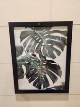 Load image into Gallery viewer, Framed Palm Leaf Picture