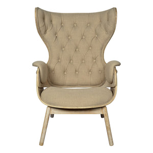 Wooden Tyler Wingback Chair
