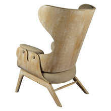 Load image into Gallery viewer, CLEARANCE Wooden Tyler Wingback Chair