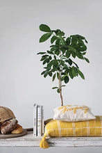 Load image into Gallery viewer, Embroidered Cotton Lumbar Pillow "Today is a Gift"