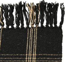 Load image into Gallery viewer, Woven Cotton Blend Throw with Fringe