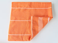 Load image into Gallery viewer, Orange Turkish Throw