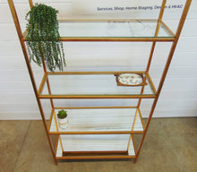 Load image into Gallery viewer, Gold 5-Tier Shelf