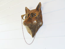 Load image into Gallery viewer, Eloise Brass Fox Wall Mount – Elegant Animal Decor