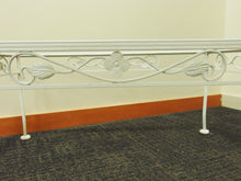 Load image into Gallery viewer, White Metal Outdoor Coffee Table