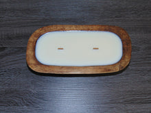 Load image into Gallery viewer, Scented Candle In Wood Bowl