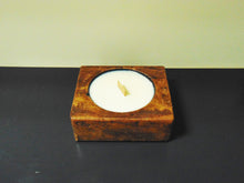 Load image into Gallery viewer, Scented Candle In Square Wood Holder