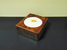 Load image into Gallery viewer, Scented Candle In Square Wood Holder
