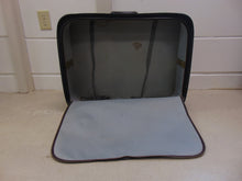 Load image into Gallery viewer, Black Vintage Suitcase