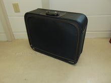 Load image into Gallery viewer, Black Vintage Suitcase