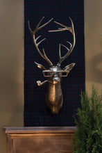 Load image into Gallery viewer, Frankie Brass Stag Head Wall Mount (Pre-order)