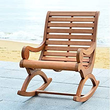Load image into Gallery viewer, Sonora Outdoor Teak Wood Rocking Chair