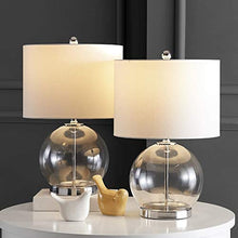 Load image into Gallery viewer, Lonni Clear / Chrome Table Lamp