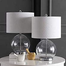 Load image into Gallery viewer, Lonni Clear / Chrome Table Lamp