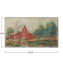 Load image into Gallery viewer, Red Barn Canvas Wall Decor