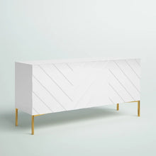 Load image into Gallery viewer, CLEARANCE Malcom 64" Wide White Sideboard/Credenza