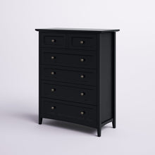 Load image into Gallery viewer, CLEARANCE Black Mowgli 5 Drawer 40" W Chest / Dresser