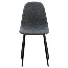 Load image into Gallery viewer, CLEARANCE Gray Fabric Parvin Side Chair