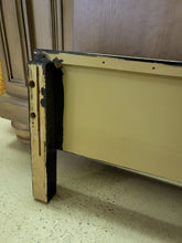 Load image into Gallery viewer, Distressed Black Wooden Full Size Bed Frame