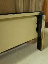 Load image into Gallery viewer, Distressed Black Wooden Full Size Bed Frame