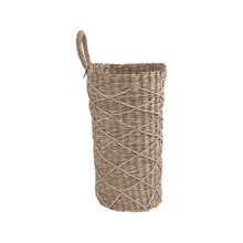 Load image into Gallery viewer, Hand-Woven Seagrass Wall Basket with Handle