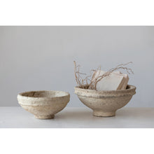 Load image into Gallery viewer, Found Decorative Paper Mache Bowls
