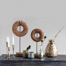 Load image into Gallery viewer, Hand-Forged Metal Taper Holder with Antique Finish