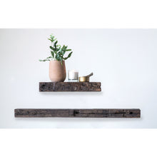 Load image into Gallery viewer, Reclaimed Wood Wall Shelf