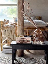 Load image into Gallery viewer, Henny Box with Lid and Pattern Inlay