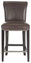 Load image into Gallery viewer, Seth Leather Counter Stool