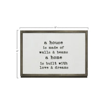 Load image into Gallery viewer, Inspirational Saying with Frame and Easel
