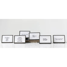 Load image into Gallery viewer, Inspirational Saying with Frame and Easel