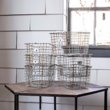 Load image into Gallery viewer, Stackable Metal Locker Basket
