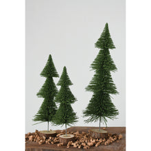 Load image into Gallery viewer, Bottle Brush Tree On Wood Base