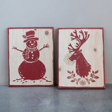 Load image into Gallery viewer, Wood Laser Cut Winter Wall Decor, 2 Styles