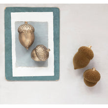 Load image into Gallery viewer, Flocked MDF Brown Acorn, 2 Sizes
