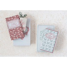 Load image into Gallery viewer, Canvas Christmas Book Storage Boxes "Peace On Earth", Set of 2