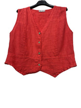 Load image into Gallery viewer, Linen Vest
